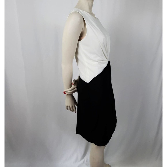 London Times Dress Size 10P Color Block Sleeveless - Picture 3 of 8